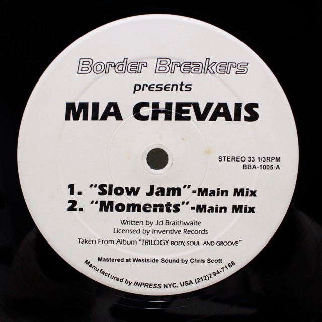 Mia Chevais / Slow Jam / Everybody [BBA-1005] - メイン画像