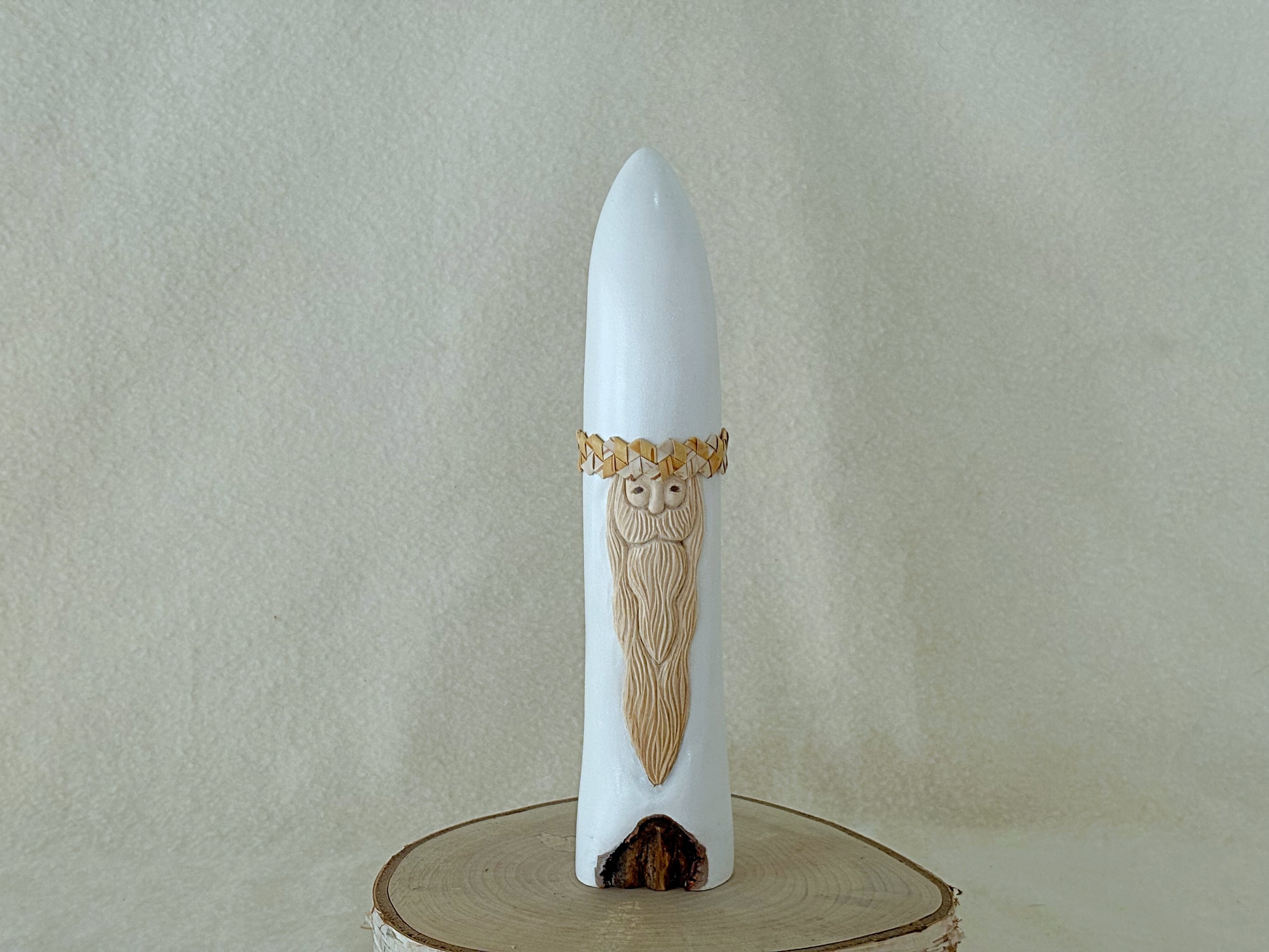 #091 SHIRAKABA SANTA tall white