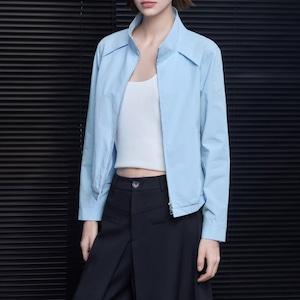 スタンドカラージップアップジャケット ・21098 スタンドカラージップアップジャケット ・21098