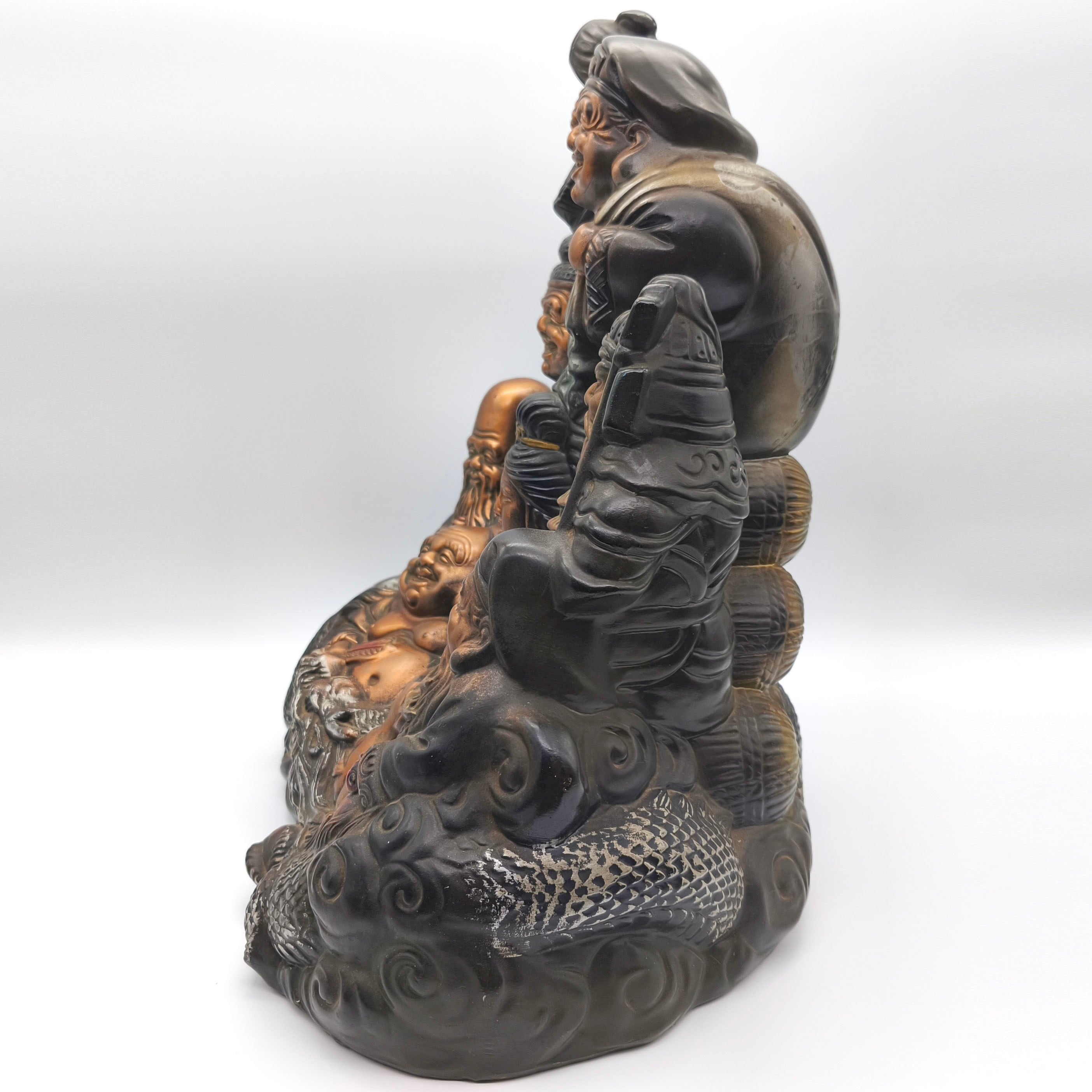 七福神・陶器人形・開運・招福・縁起物・インテリア・No.250426-07