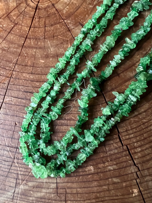 ラファエル【静まれ怒り】単品 ツァボライト ネックレス(ケニア産)