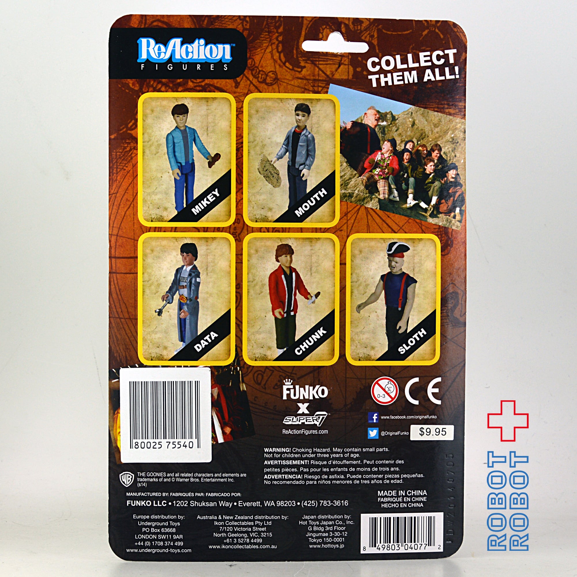 ファンコ スーパー7 リ・アクション グーニーズ スロース アクション