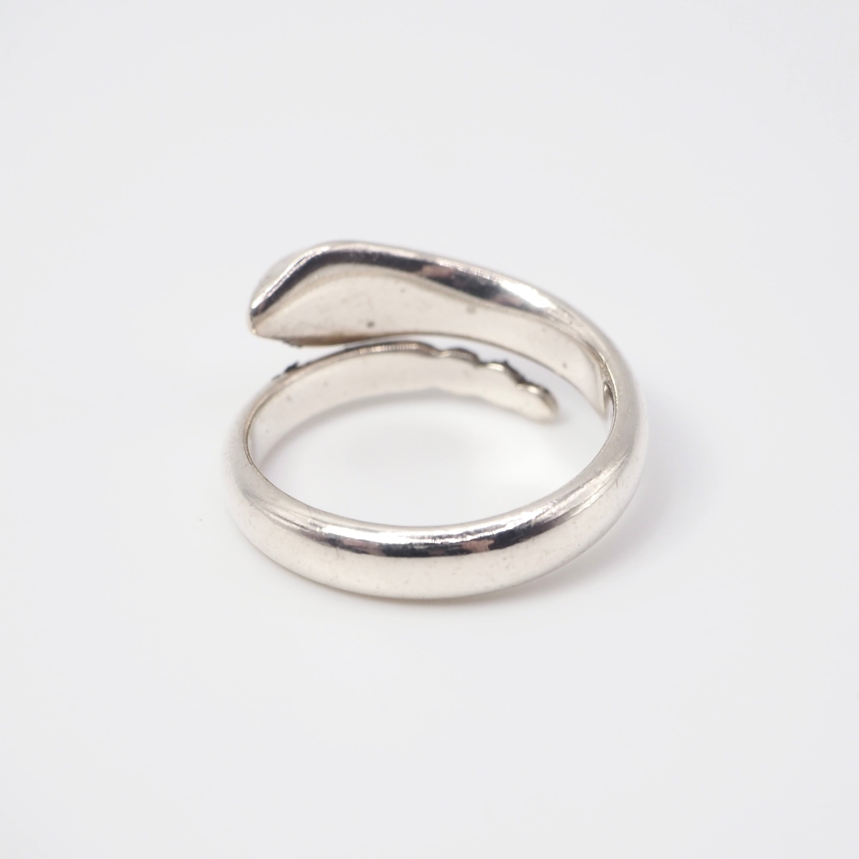 Tiffany&Co. 約8号 スネーク エルサペレッティ リング シルバー925