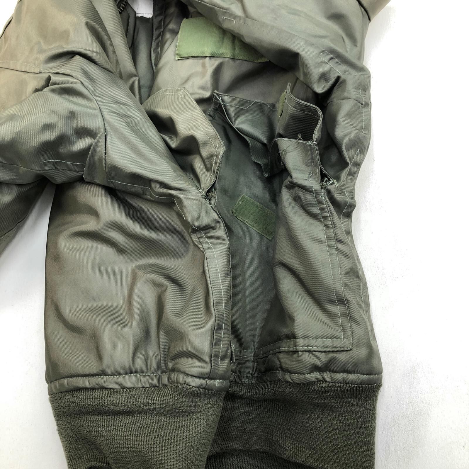 ミリタリージャケット 90s USA製 実物 米軍 CWU-45/P フライトジャケット XL MIL-J-83388