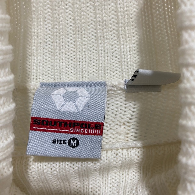 『送料無料』90s SOUTHPOLEサウスポール　ノルディックセーター　タートルネック