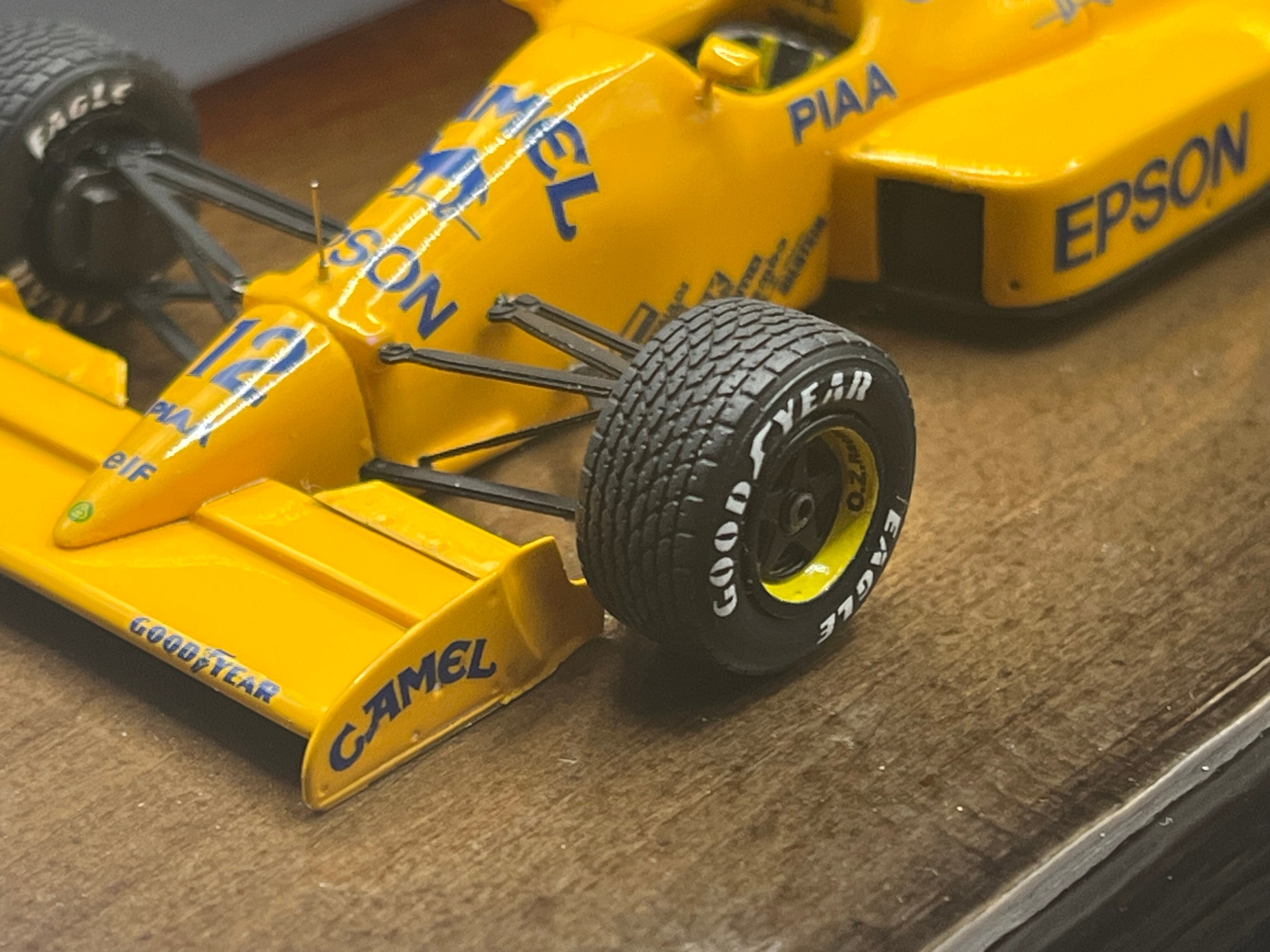 1/43 Tameo ロータス101ジャッド 中嶋悟 オーストラリアGP ファステ