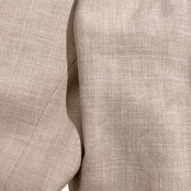 リネン混 イタリア製 DONNA KARAN ダナキャラン 3B テーラードジャケット サイズ 40 /ベージュ系 メンズ