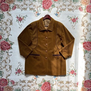 vintage mustard retro jacket