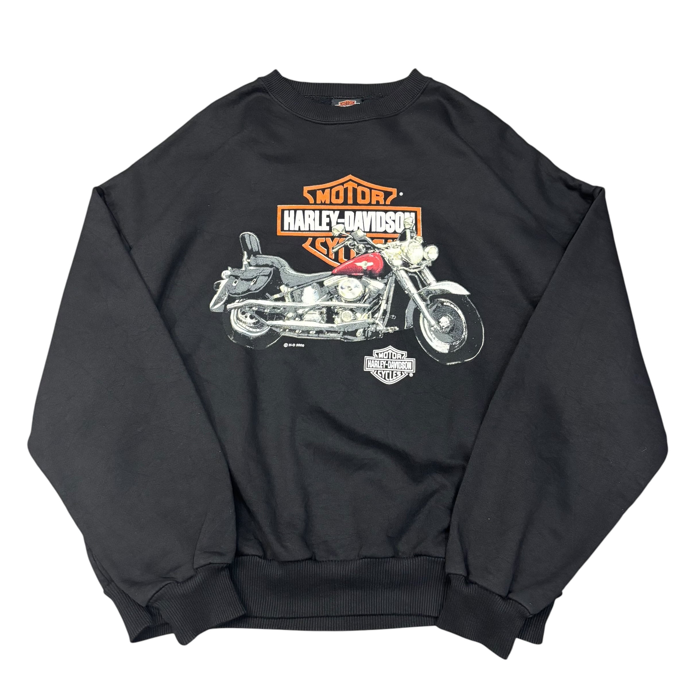 【古着】Harley-Davidson Sweat (Black)