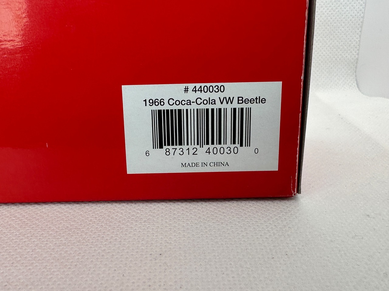 【モーターシティ】1/43 フォルクスワーゲン 1966コカ・コーラ 買取品