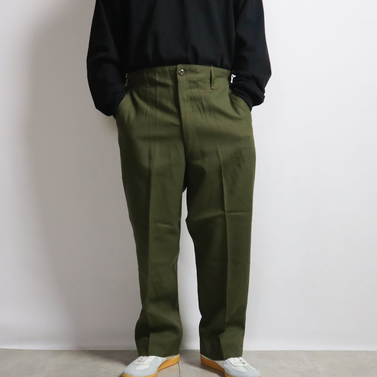 DEAD STOCK】U.S.ARMY M-51 WOOL FIELD TROUSERS 米軍 M51 ウール