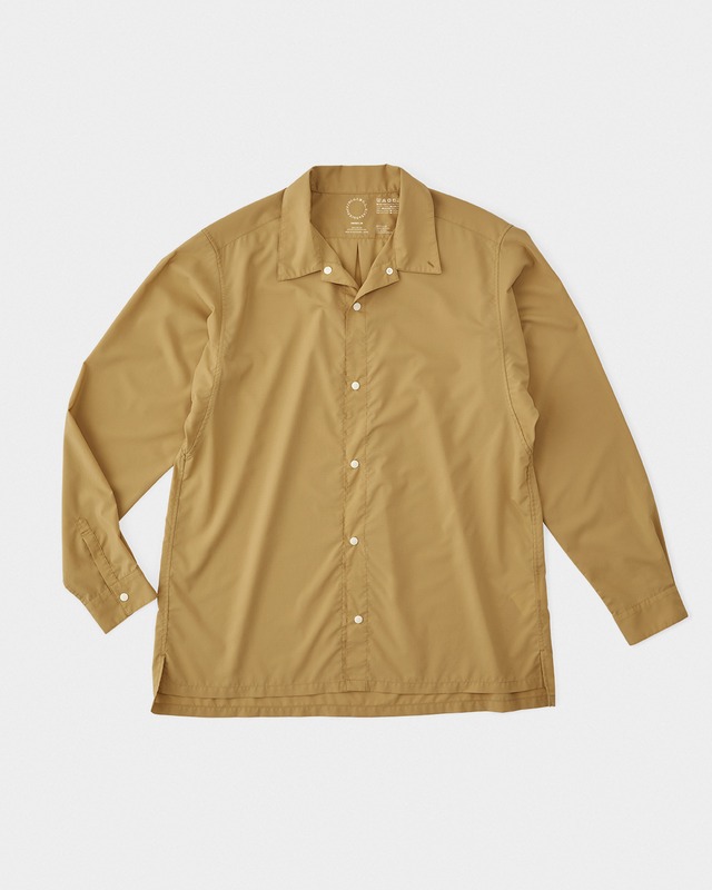 山と道 ／ UL Shirt #Sand Yellow