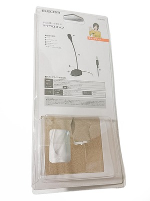エレコム Elecom スタンドマイク ミュートボタン付き HS-MC05BK オンラインゲームやビデオ会議の音声チャットに最適
