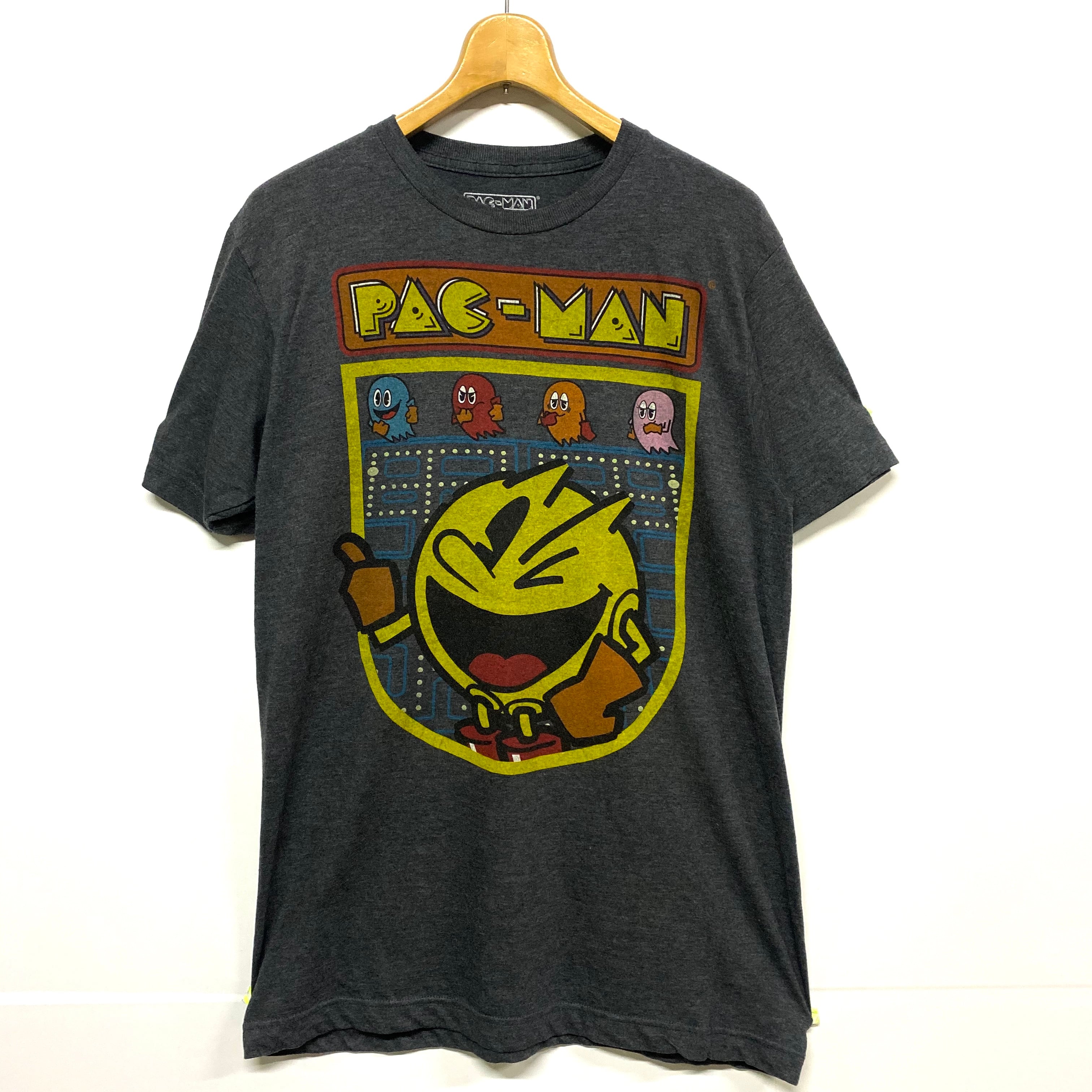 PAC-MAN パックマン プリントTシャツ キャラクターTシャツ M【Tシャツ 