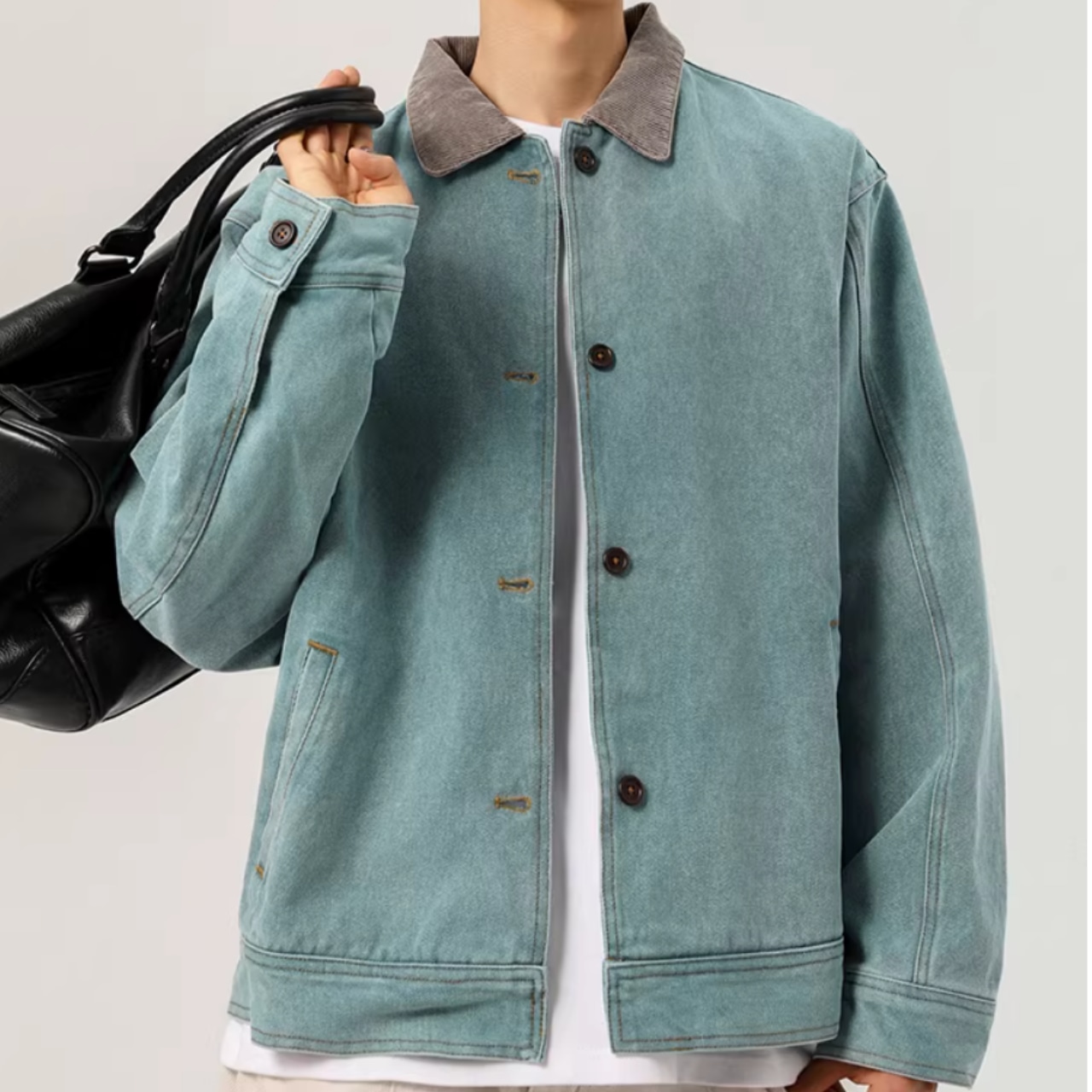 パッチポケット カバーオール af0490