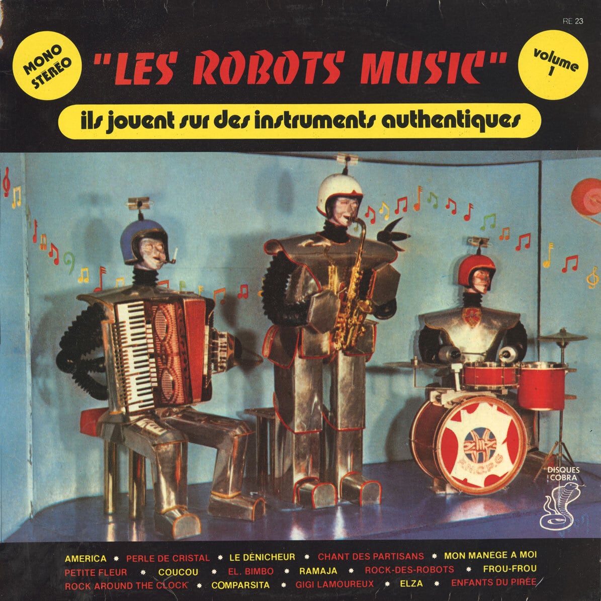 洋楽 Robots-Music - Ils Jouent Sur Des Robots-Music (E.R.Diomgar) / ils jouent sur des instruments