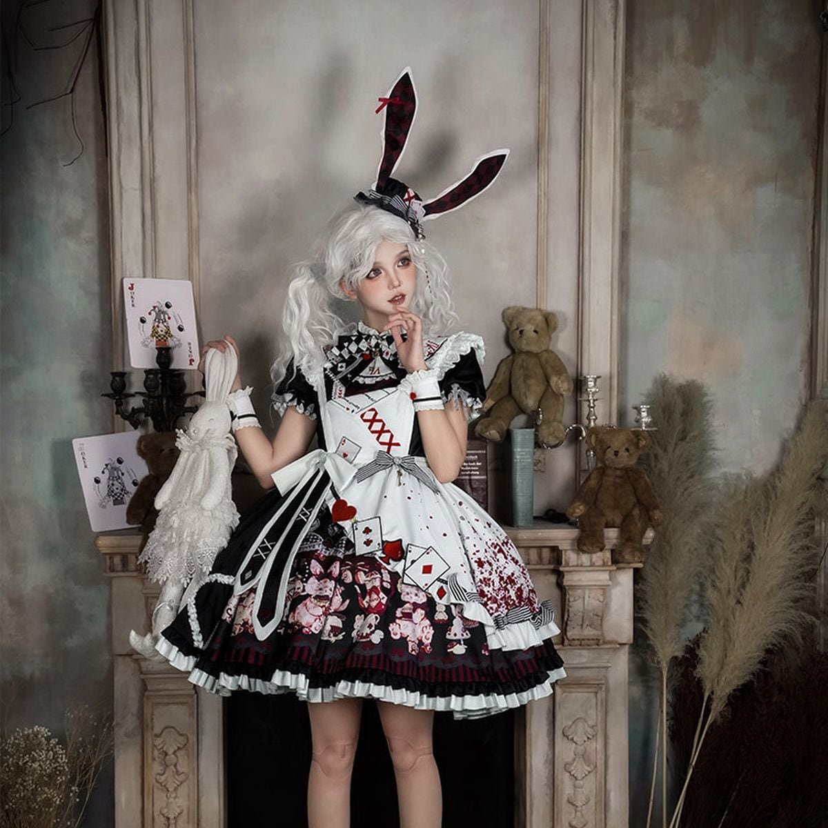 アリスワンダーランドセットアップ：ワンピースのみ | Maiden's Rêve