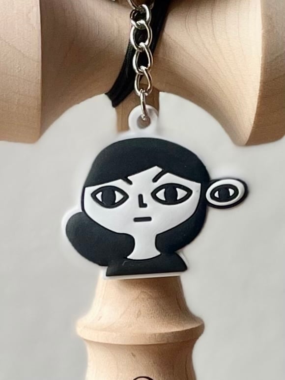 ミツメちゃん ラバーキーリング ＋ ステッカーセット | One Eleven