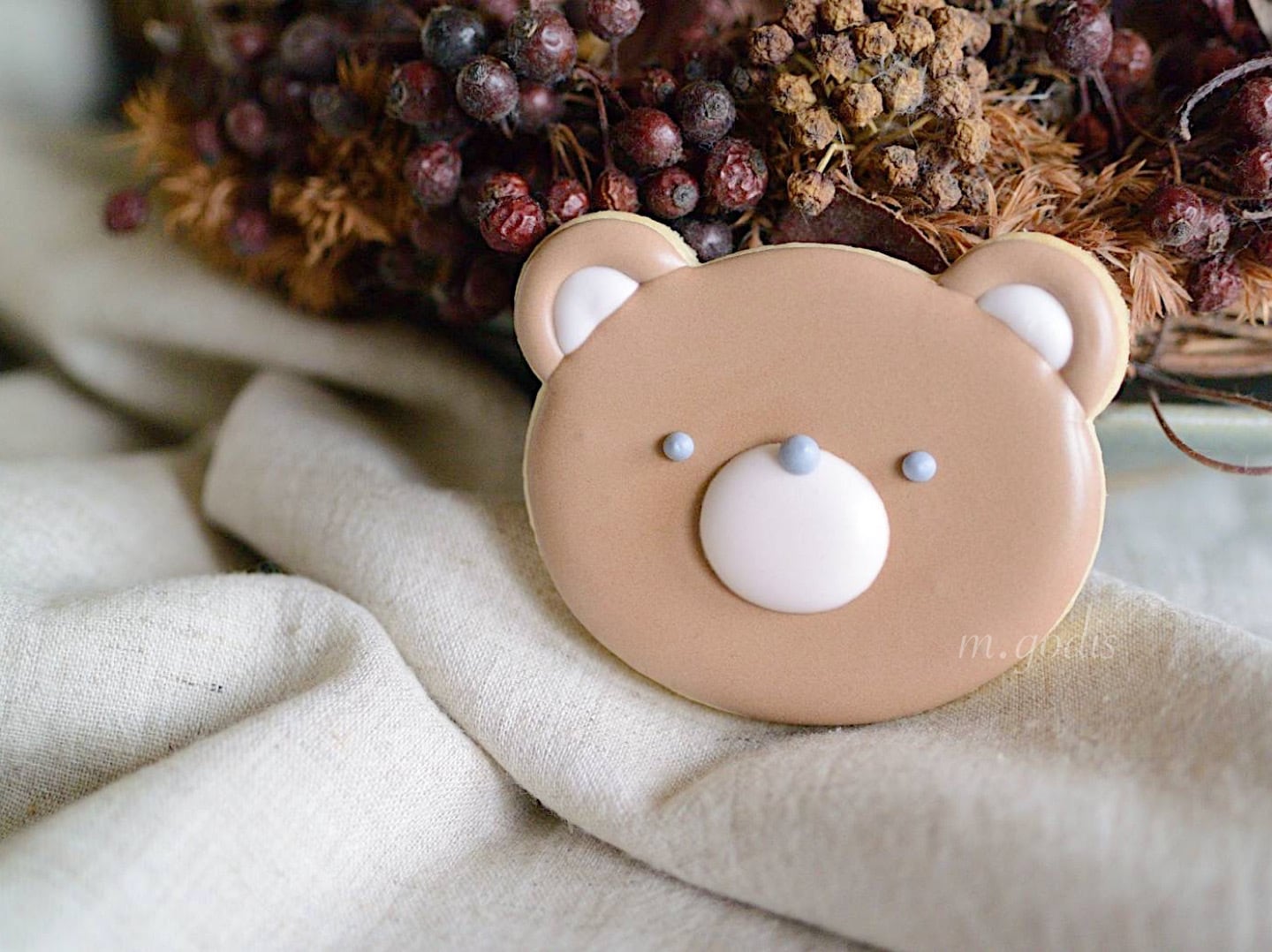 くまの顔/ bear face 【クッキーカッター cookie cutter】 | mgodis