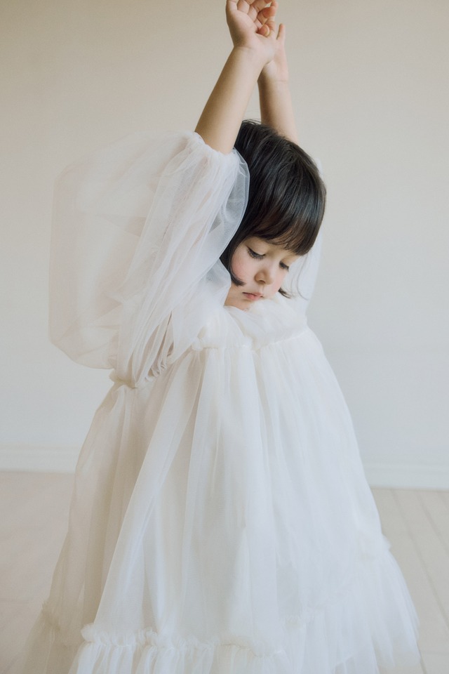 【予約】tulle dress /inné