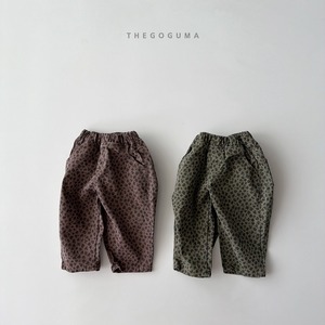【ﾉﾍﾞﾙﾃｨ＆送料無料】Leopard Print Baggy Pants / the goguma