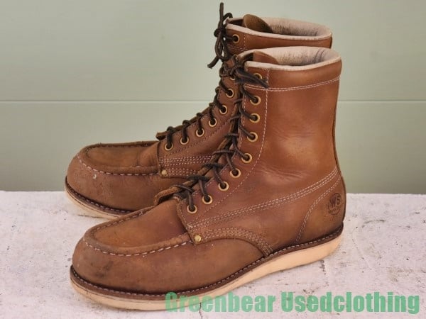 W982ビンテージMike'sCustomBootsメンズブーツ茶ブラウンメンズ26.5cm