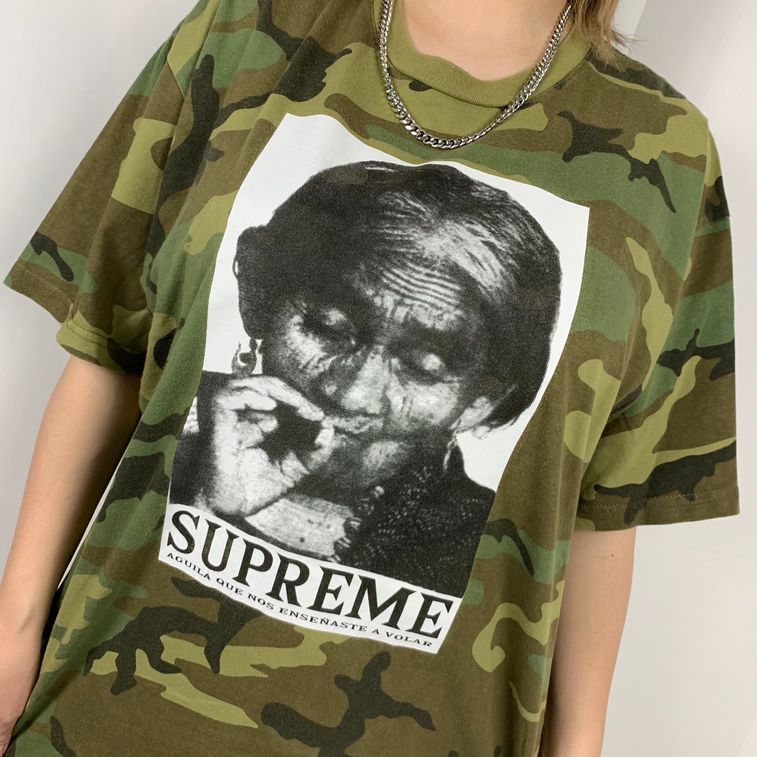Supreme　カモフラTシャツ