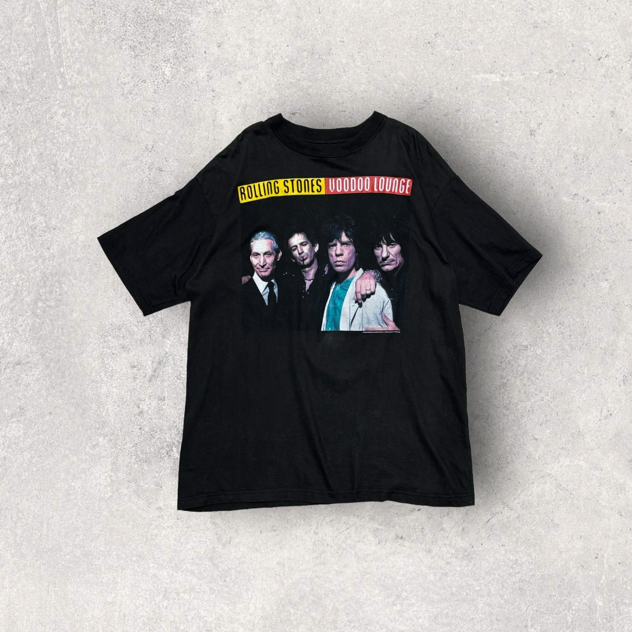 "90's ROLLING STONES" tour t-shirt