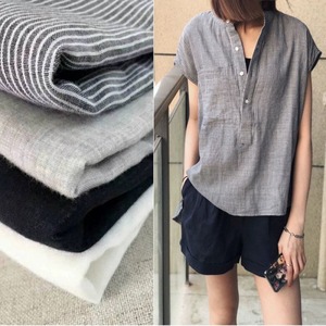 レディース トップス シャツ カットソー 半袖 クルーネック 襟なし ボタン 薄手 リネン 綿 かわいい 大人可愛い きれいめ シンプル カジュアル おしゃれ こなれ感 ラフ ベーシック ナチュラル 無地 ストライプ 春 夏 秋 授業参観 会議 MTG ママ 10代 20代 30代 40代 オフィス ビジネス OL 通勤 学生 通学 デート お出かけ 女子会 ショッピング 韓国 楽ちん 体型カバー 普段使い 着回し モテ 清楚 定番 M L XL 2XL 3XL ゆったり ゆる 白 ホワイト グレー