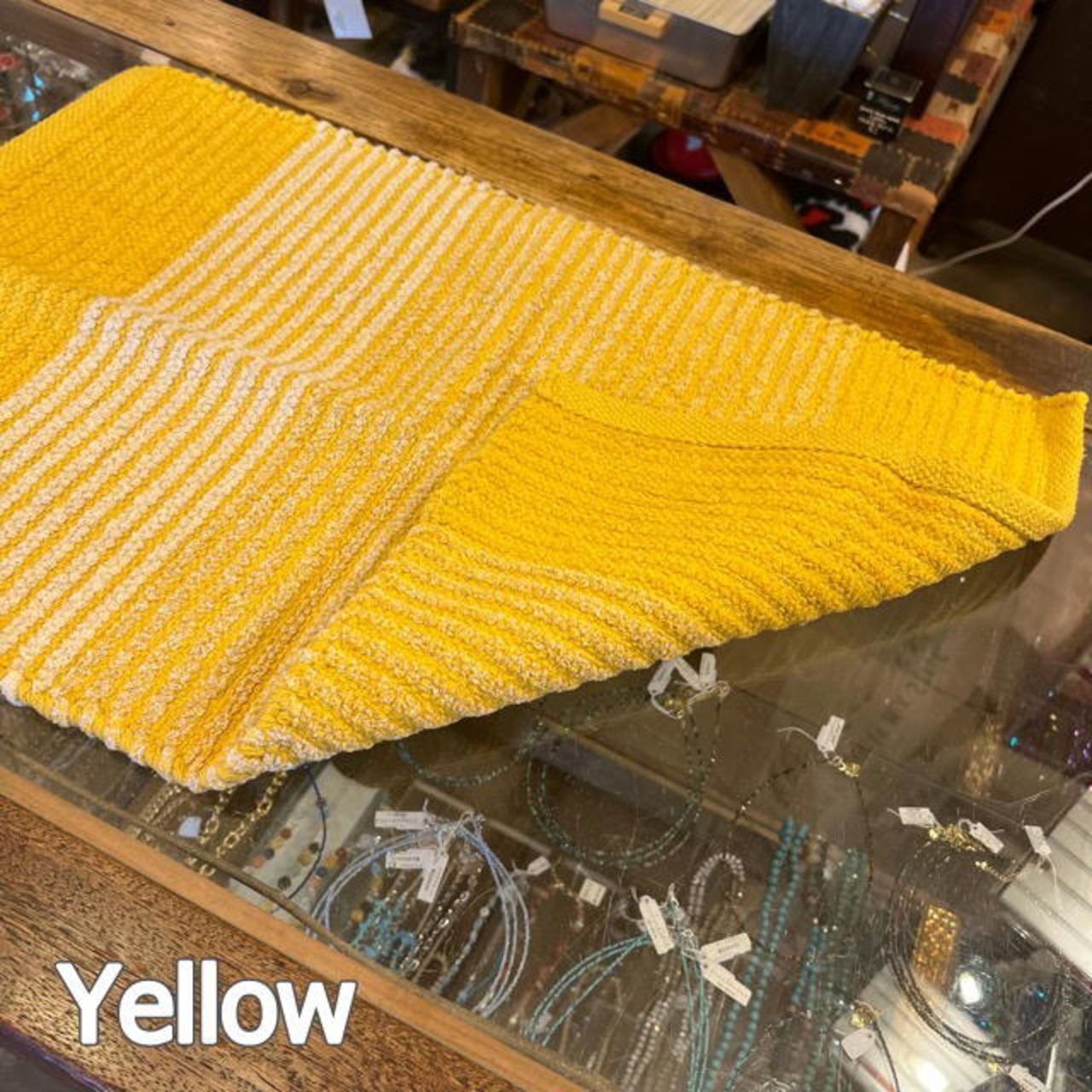 Cotton Chenille Striped Floor Mat　3Color　コットンシェニール ボーダーフロアマット 　3色　　フロアマット　マット　　