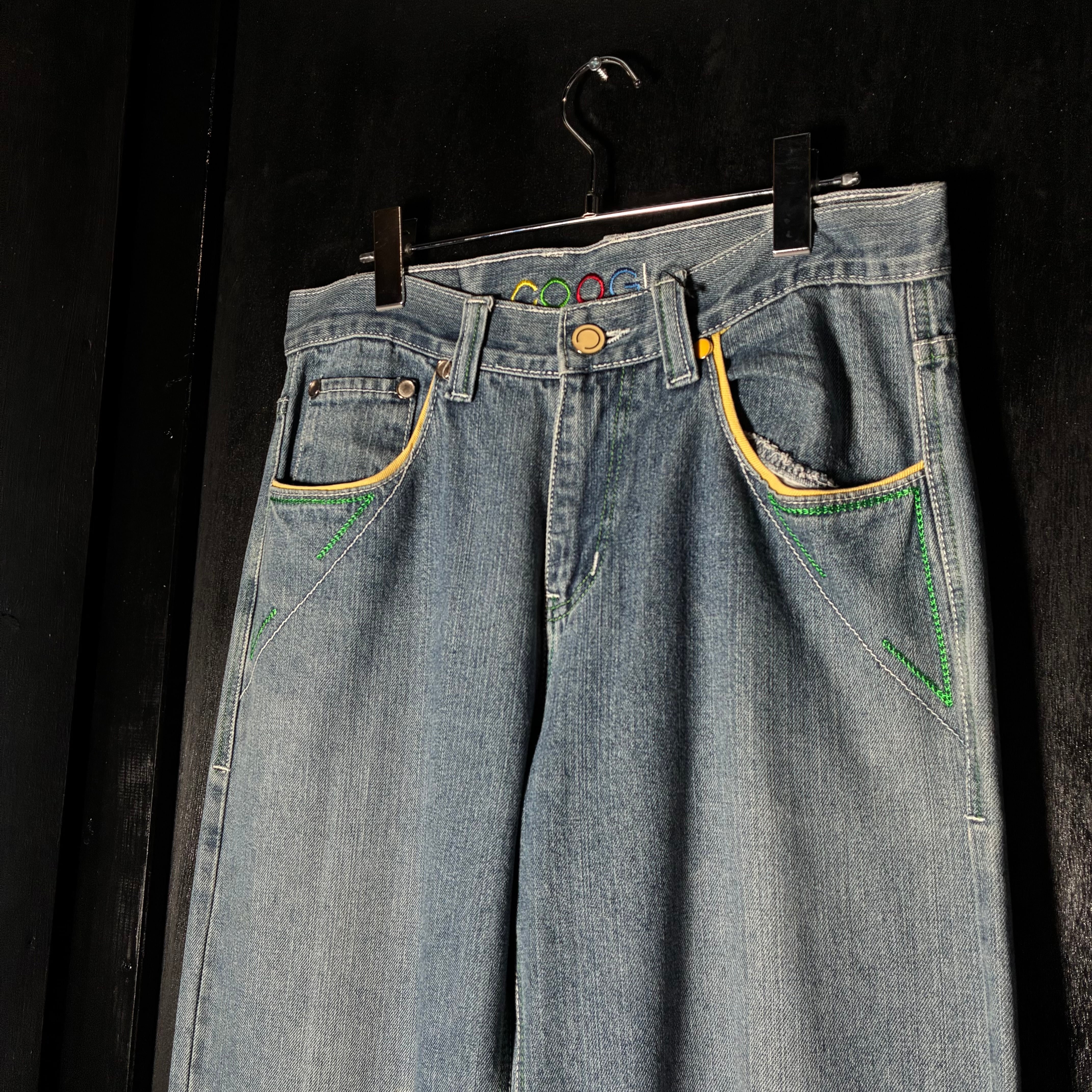 COOGI denim pants baggy jeans hiphop