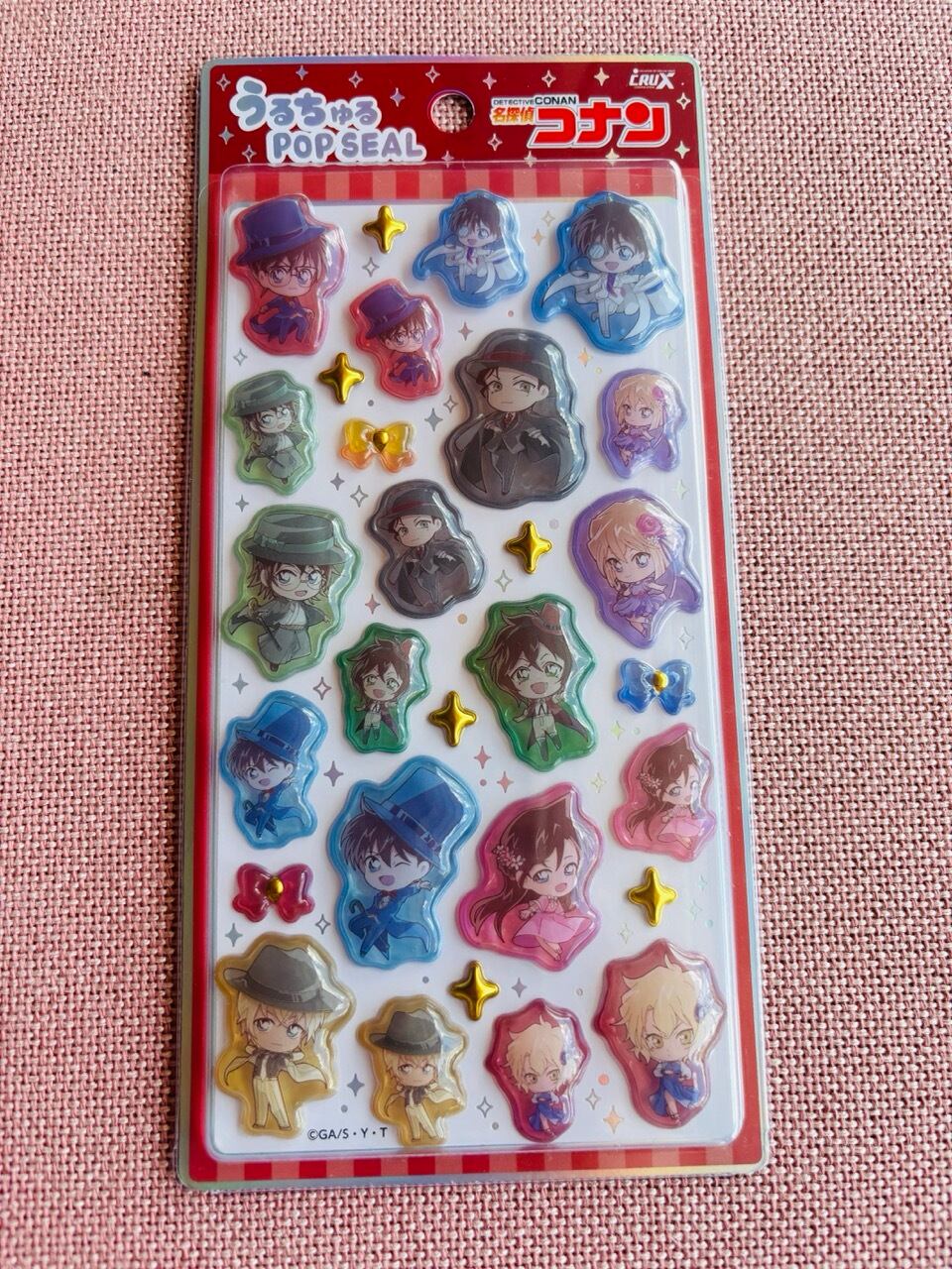 うるちゅる POP SEAL ダンス・名探偵コナン X15