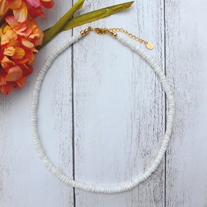 White Clamshell Necklace