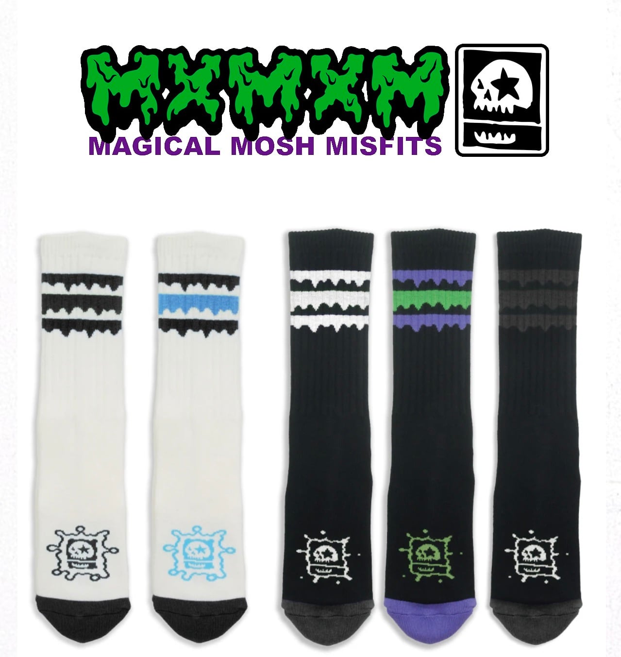MxMxM 】どろどろ MxMxM SOX マジカルモッシュミスフィッツ 靴下