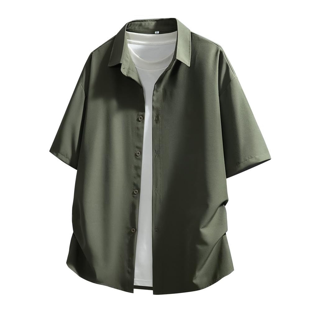 40s vintage 40s N&W COTTON TWILL WORK SHIRT（Nofolk and Western