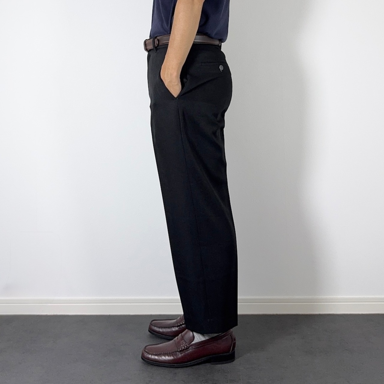 90s Levi's ACTION SLACKS BLACK made in USA W32 古着 - 7