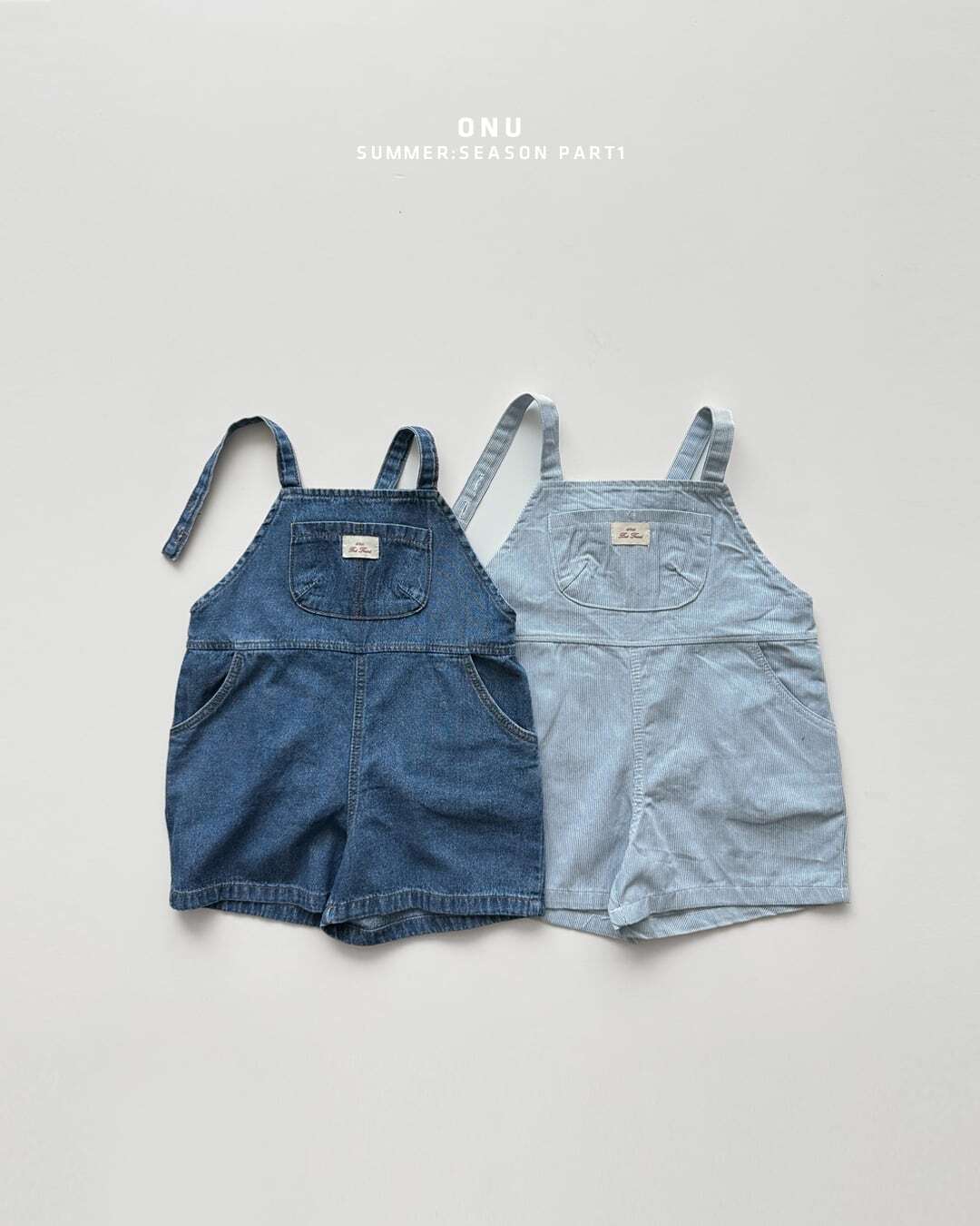 【予約】onu Denim overalls
