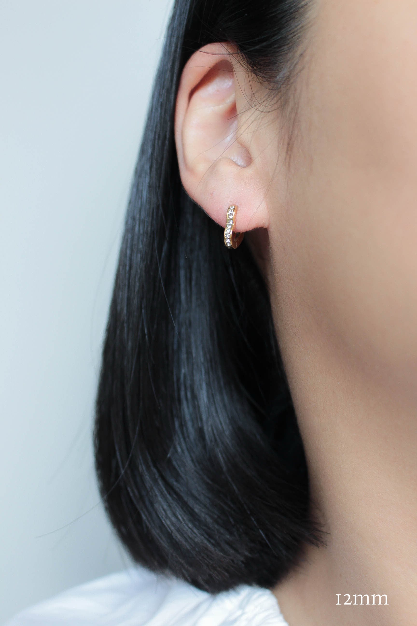 6/3(wed)再販 Heart Hoop Zirconia Pierce | ebine(エビネ)|金属