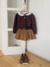韓国子供服 / BANANA J / 26Autumn / フィアバ コーデュロイ スカート / 秋服 / キッズ *XS~JS*