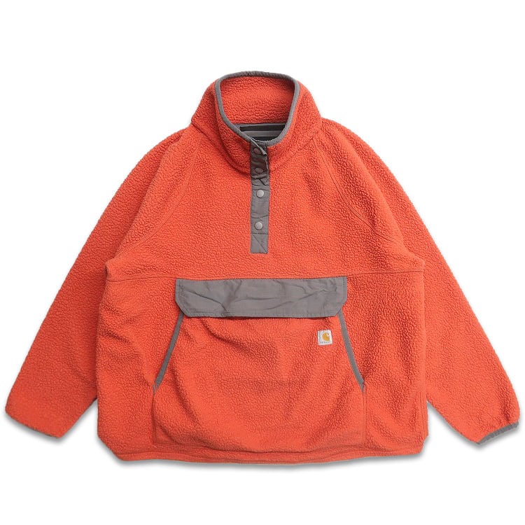 古着 カーハート Carhartt RELAXED FIT レディース ハーフボタン ボア