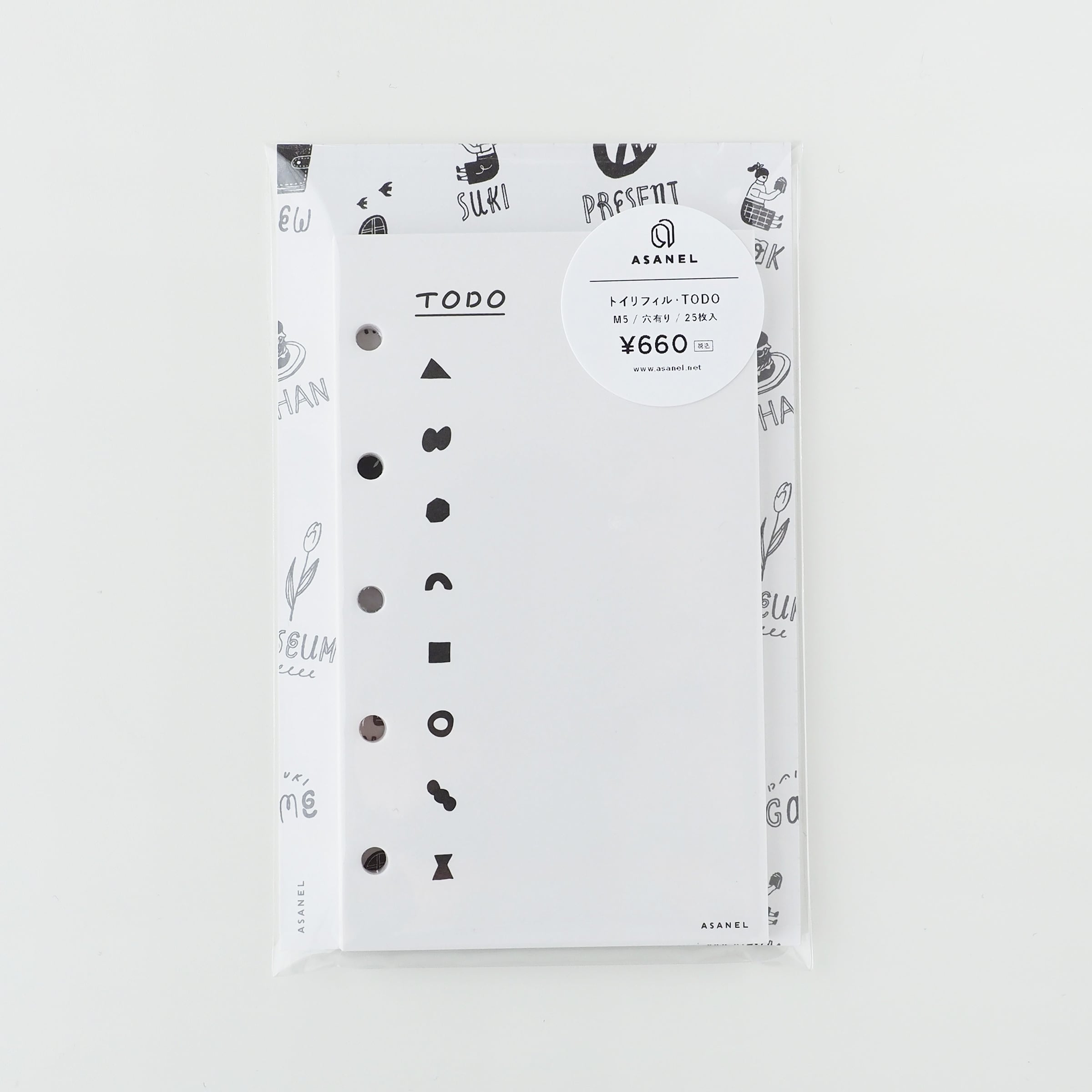 M5 ] TODO・モノクロ【穴有】・トイリフィル | ASANEL