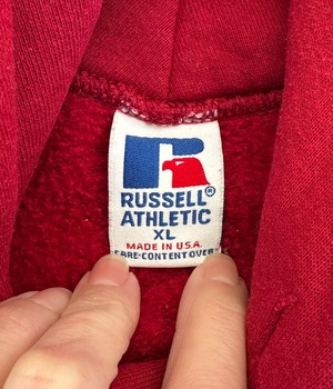 -Russell Athletic- Vintage 90s XL STANFORD Hoodie made in USA