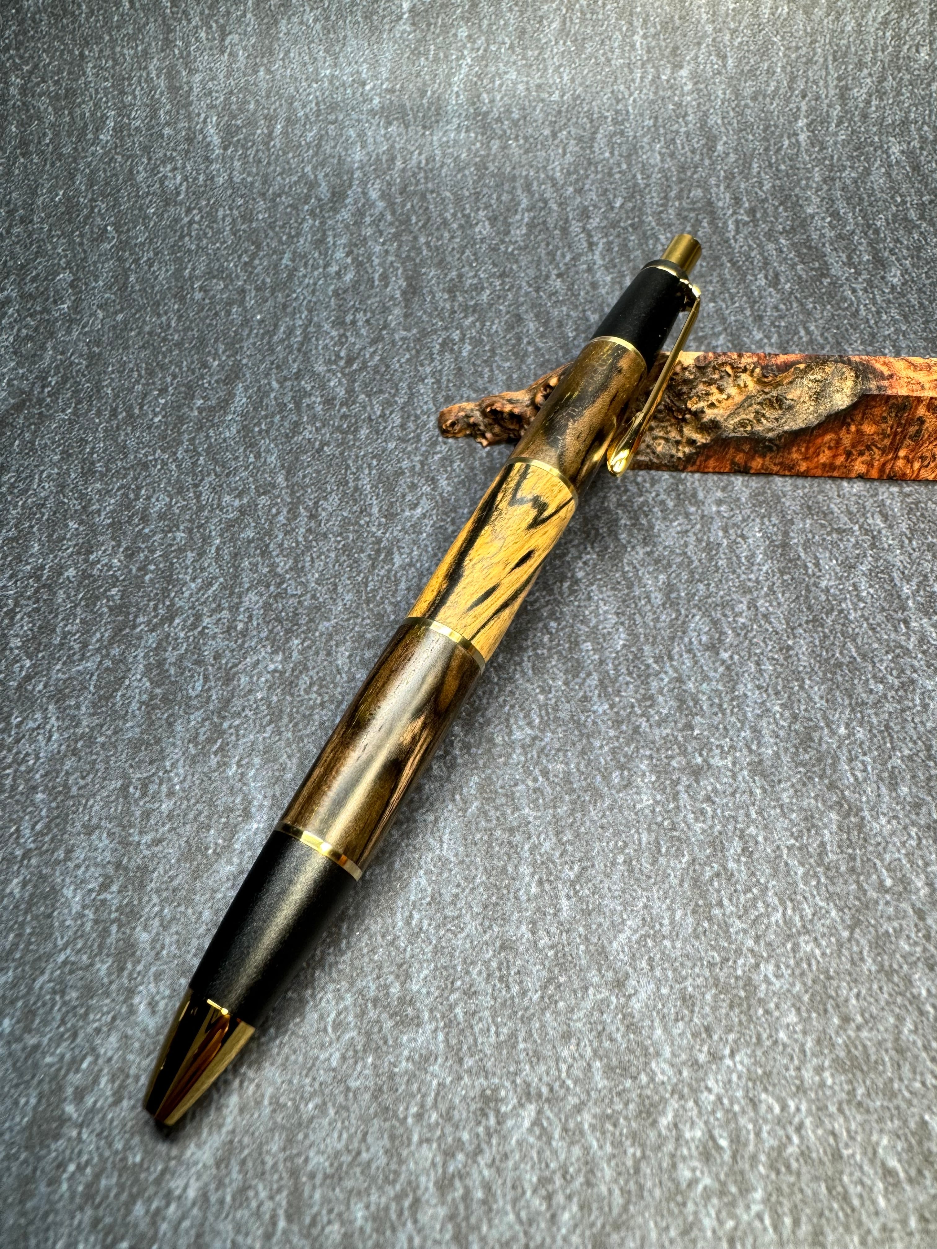 黒柿孔雀杢✖️ペールムーンエボニー✖️黒柿孔雀杢 Flambergコラボ