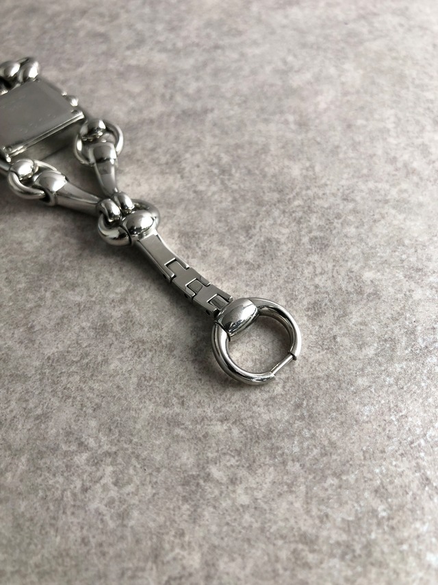 GUCCI グッチ シニョーリア 腕時計 シルバー ステンレススチール クォーツ 116.5 vintage ヴィンテージ オールド ck6cm8