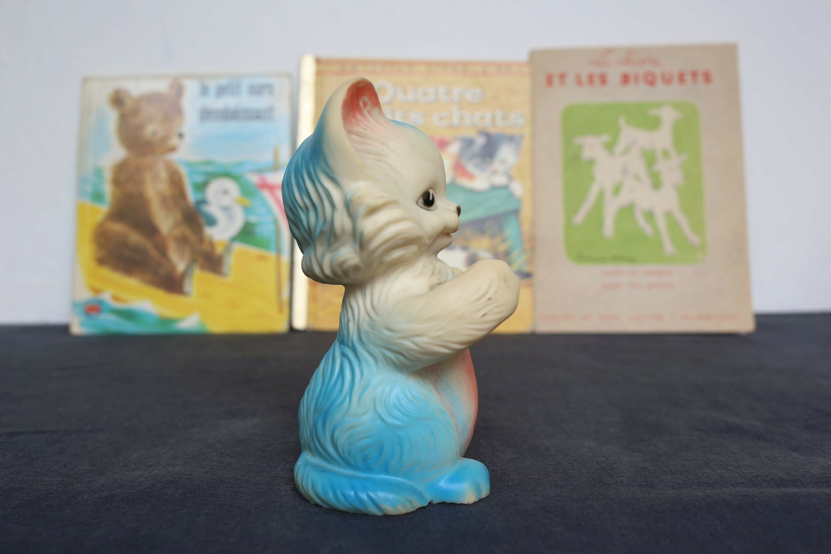 70’s Mainzelmannchen ドイツ ビンテージ ソフビTOY 3個 70's Mainzelmannchen German Vintage Soft Vinyl Toy 3 Pack