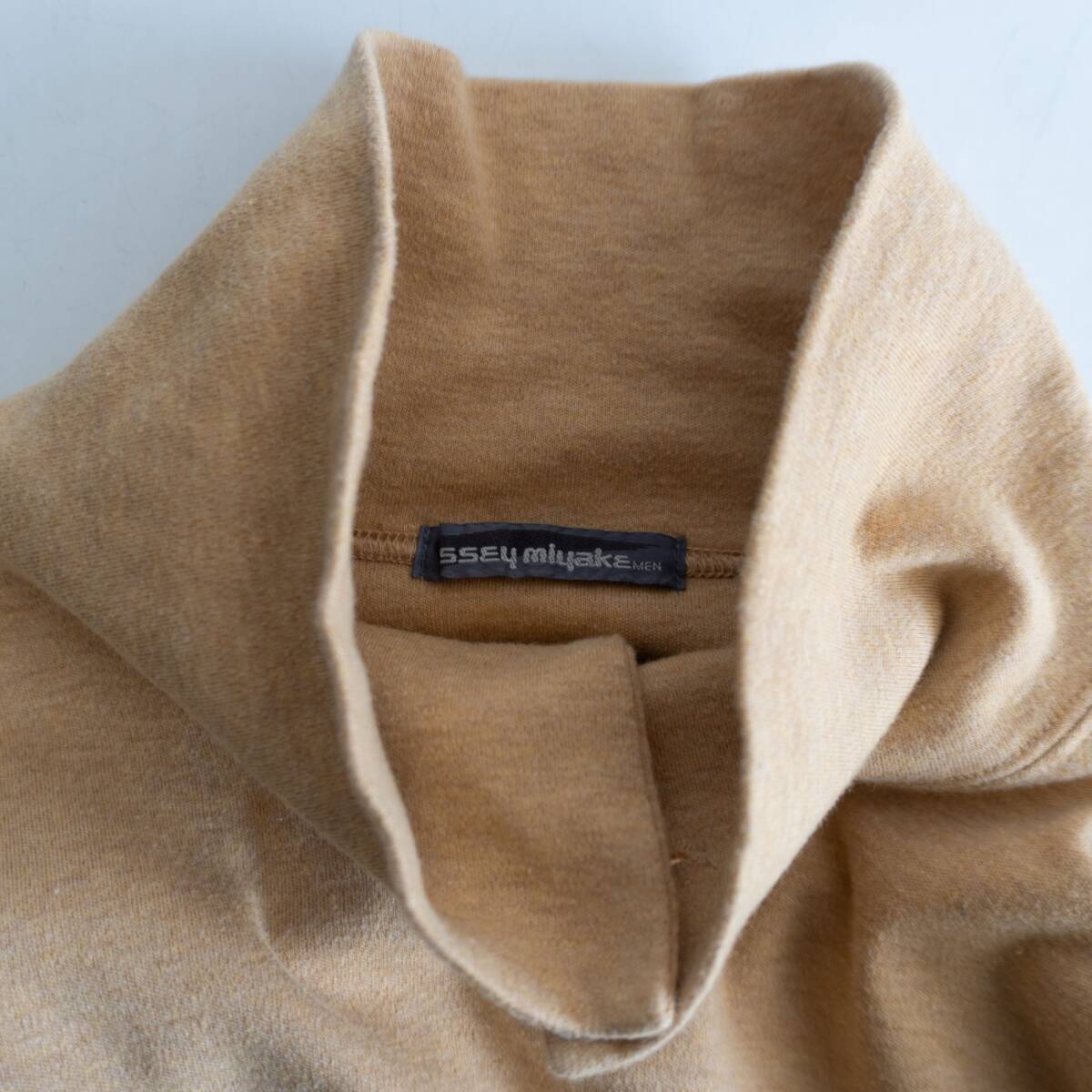 【80S/アーカイブ/筆タグ】ISSEY MIYAKE【ハイネック スウェット カットソー】M オーバーシルエット イッセイミヤケ 26030719 80S/アーカイブ/筆タグ】ISSEY MIYAKE【ハイネック スウェット