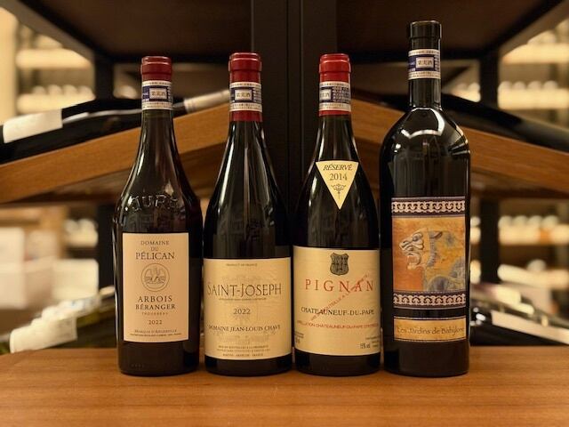 シャトーヌフ・デュ・パプ ピニャン 赤 2014年 シャトー・ラヤス を含む4本セット