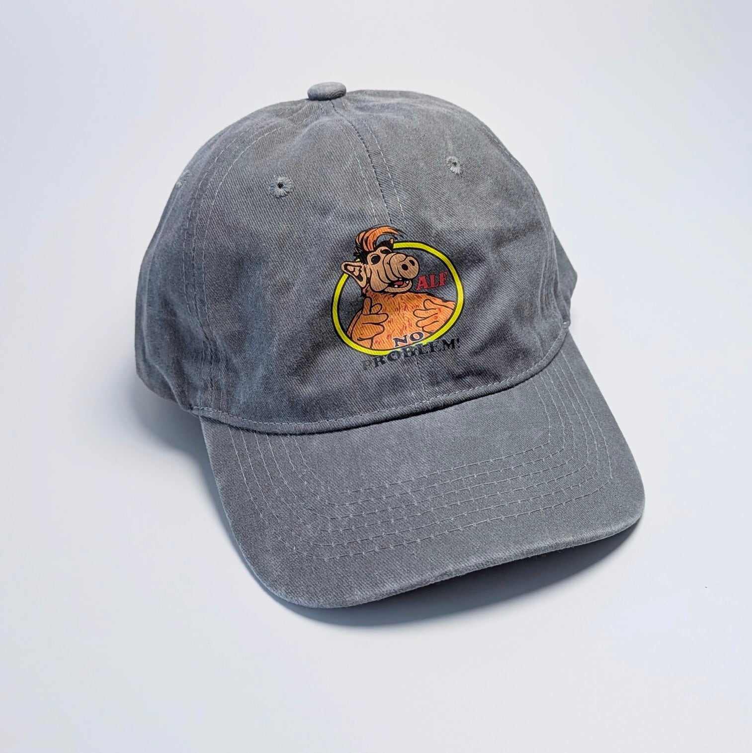 【 ALF( アルフ ) 】 6パネルCAP / ベースボールキャップ / ウォッシュ加工 / ピグメント加工 〚アメリカン雑貨 アメトイ〛