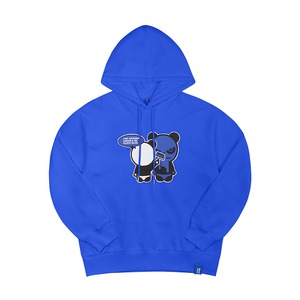 SALE 送料無料 【HIPANDA ハイパンダ】レディース  フーディー スウェット WOMEN'S  HOODIE SWEAT SHIRT / BLUE・WHITE