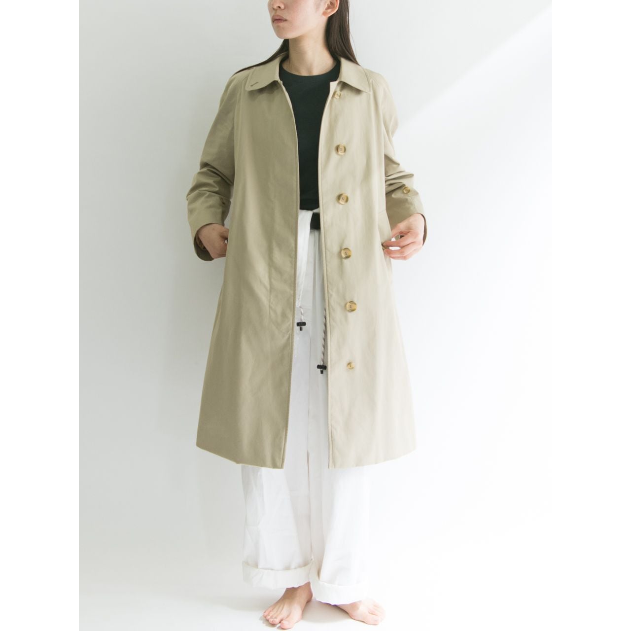 Burberrys】Made in England 80's Single trench coat（バーバリーズ